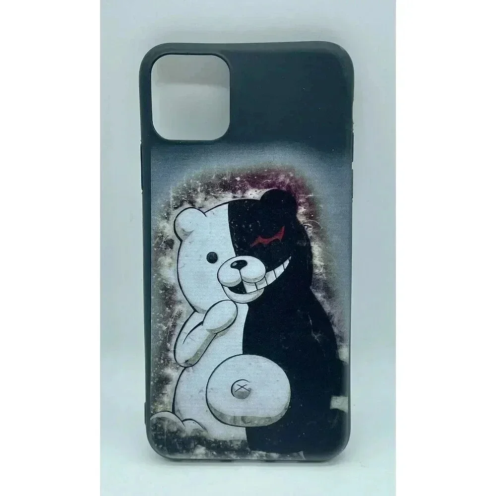 Anime Monokuma Danganronpa TPU Case for iPhone 11‎ Pro Max Soft Shockproof